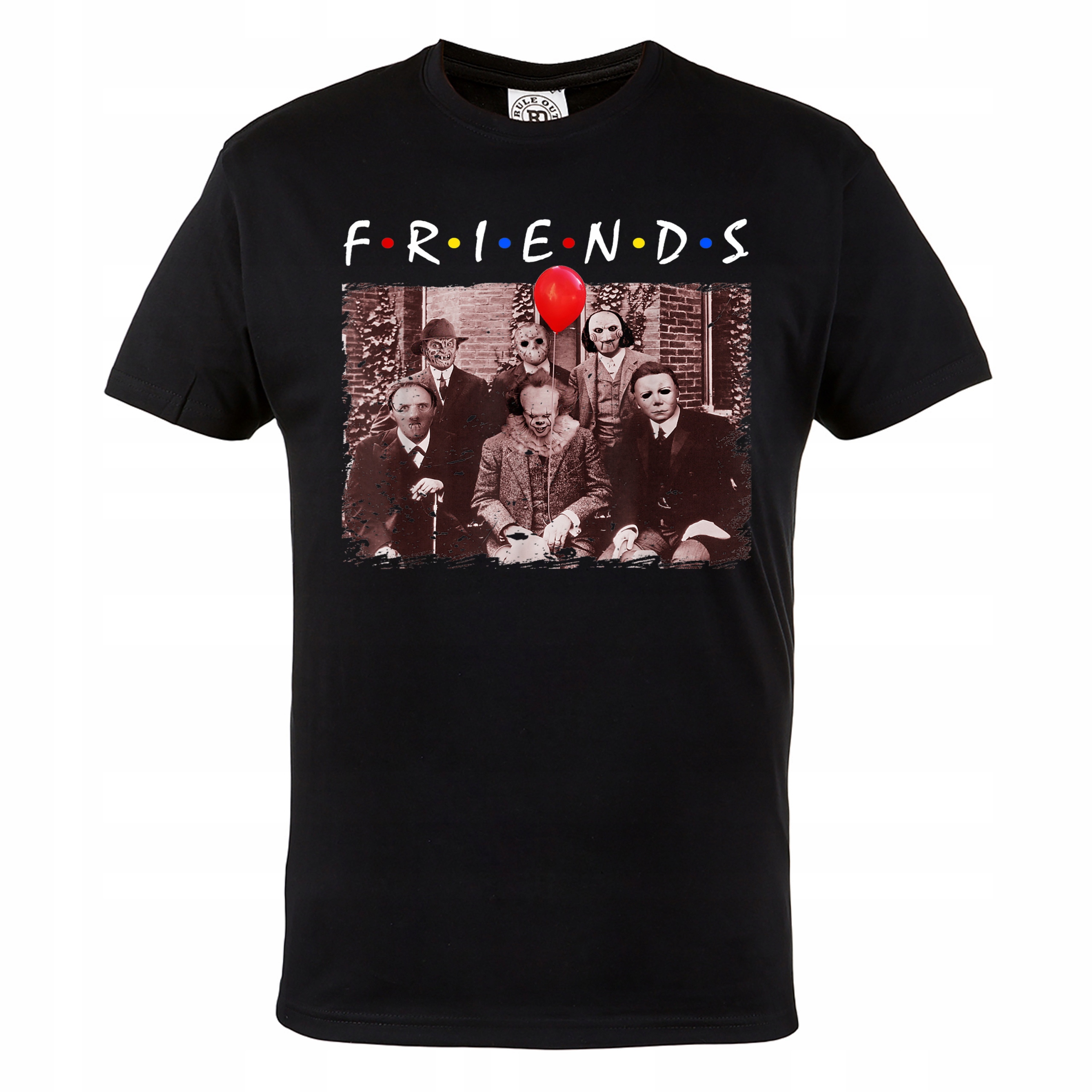 

Koszulka Filmowa Friends Horror Na Hallowen HAL21