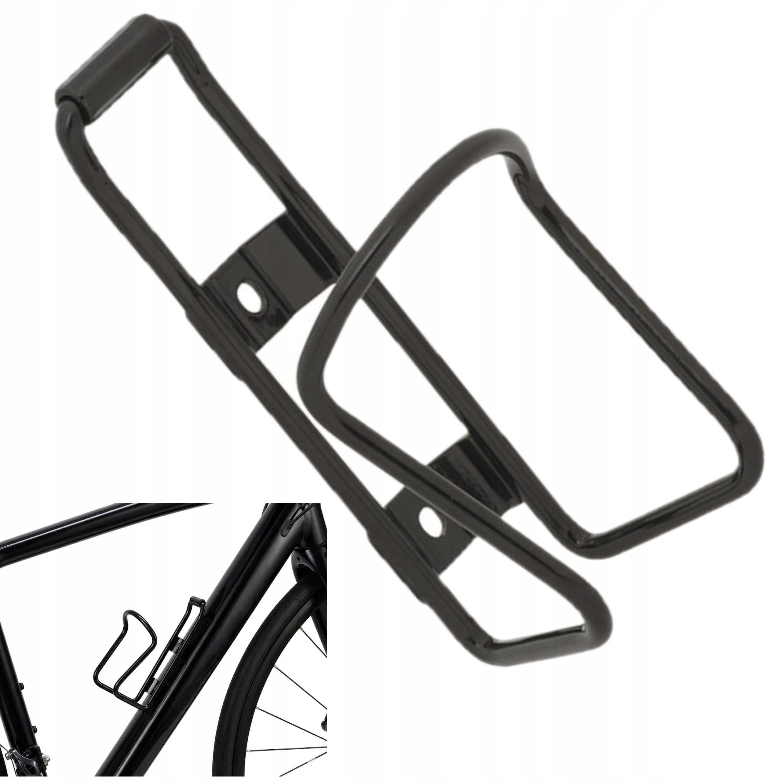Koszyk Na Bidon Blackburn Mountain Aluminiowy Czarny 68g Mtb Bikepacking