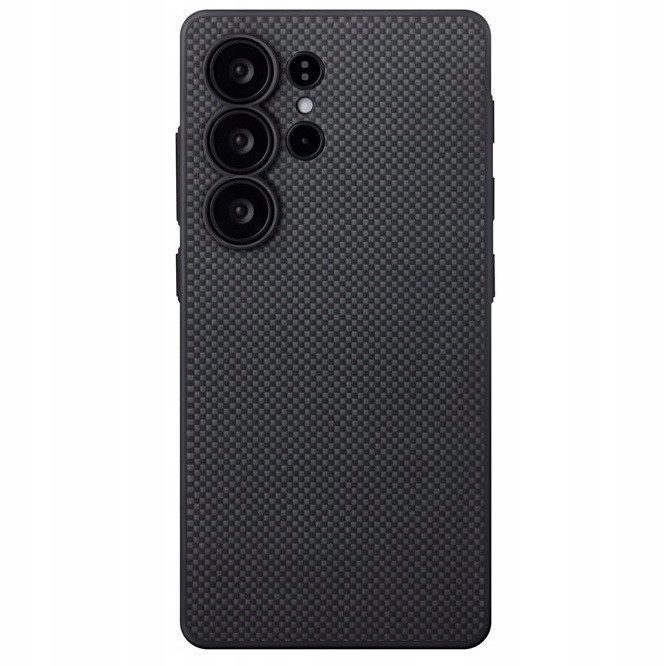 Samsung Galaxy S25 Ultra etui na tył, Aramid, MagSafe, czarny/szary