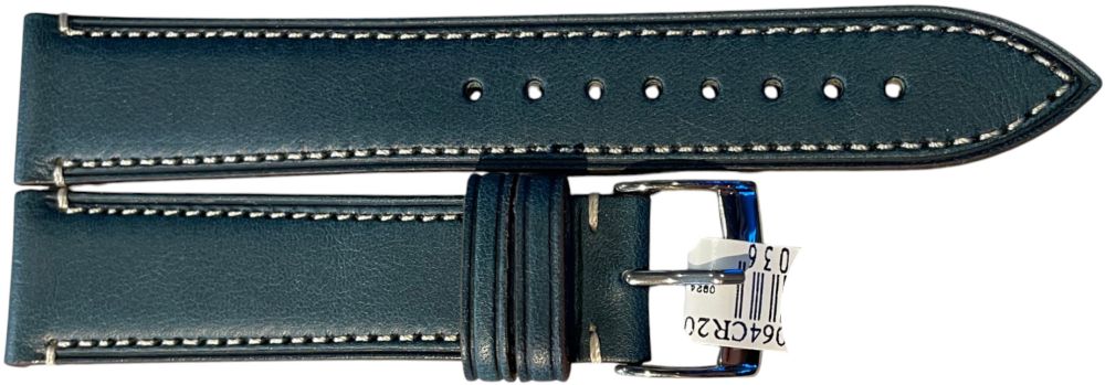 Kožený Opasek Morellato A01X5439B71064CR18 18 MM Tmavě Modrý