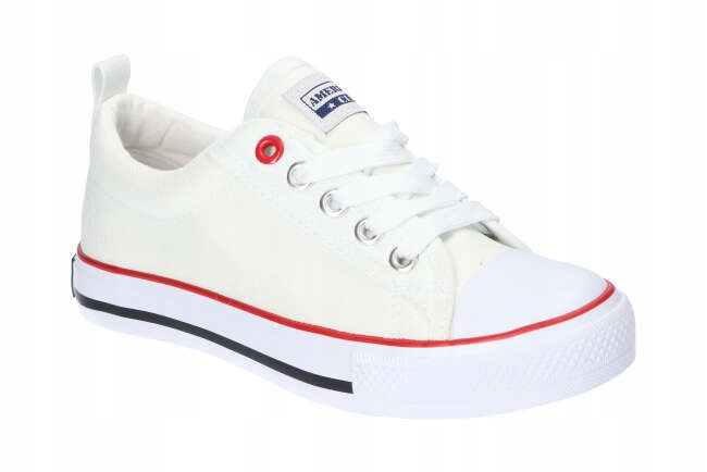 

American Club LH25 Trampki Tenisówki Białe 36