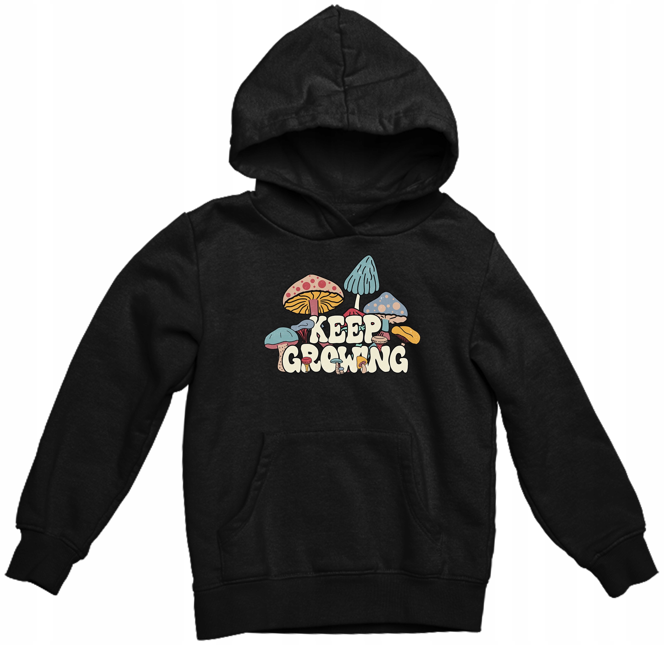 

Bluza Z Kapturem Magiczne Grzyby Czarna 1 S
