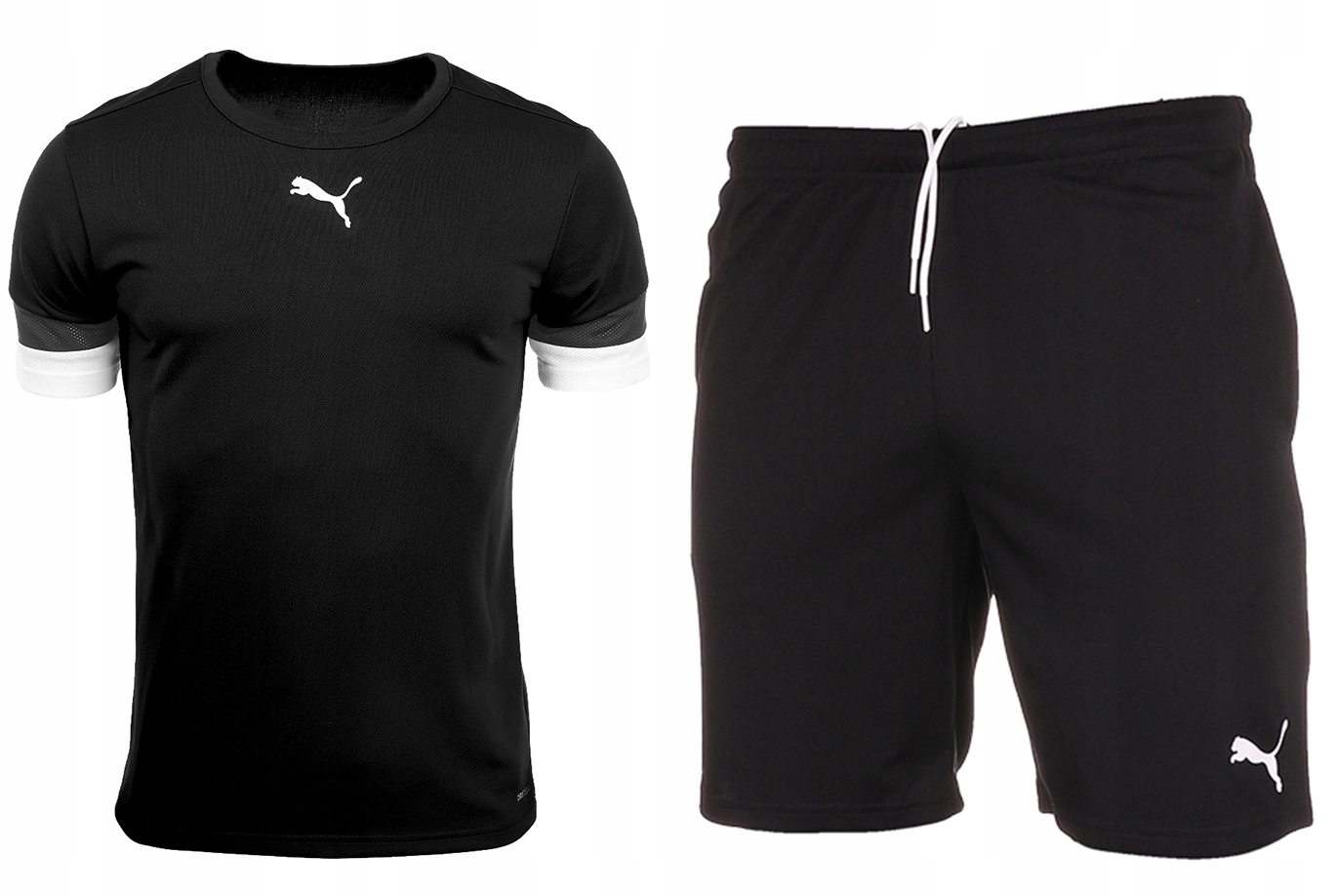 Sportovní oblečení Puma teamRISE Pánský tréninkový komplet Tričko Kraťasy XL