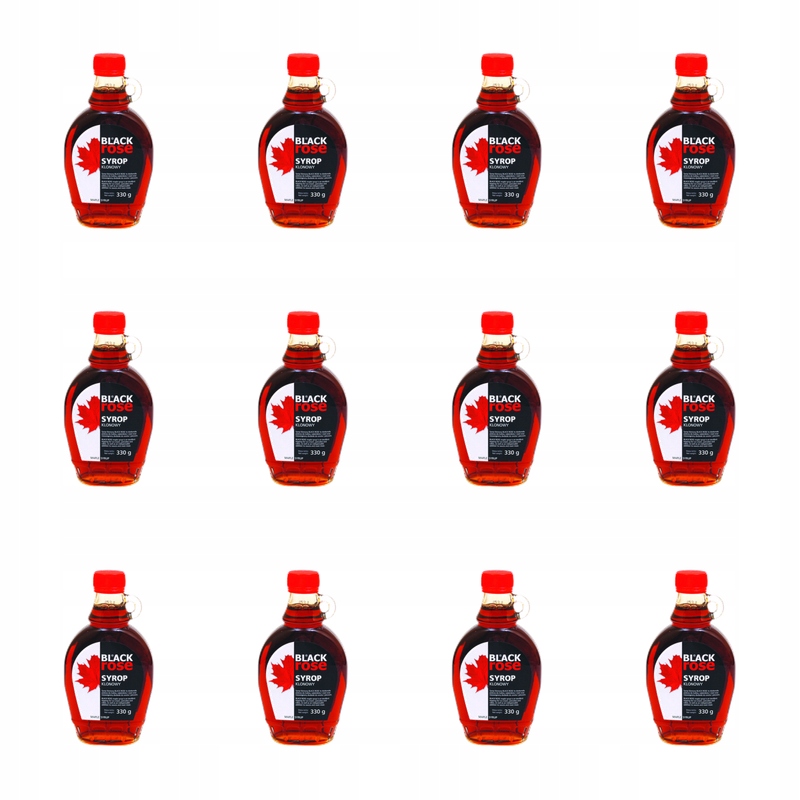 Black Rose Syrop Klonowy 330g X12