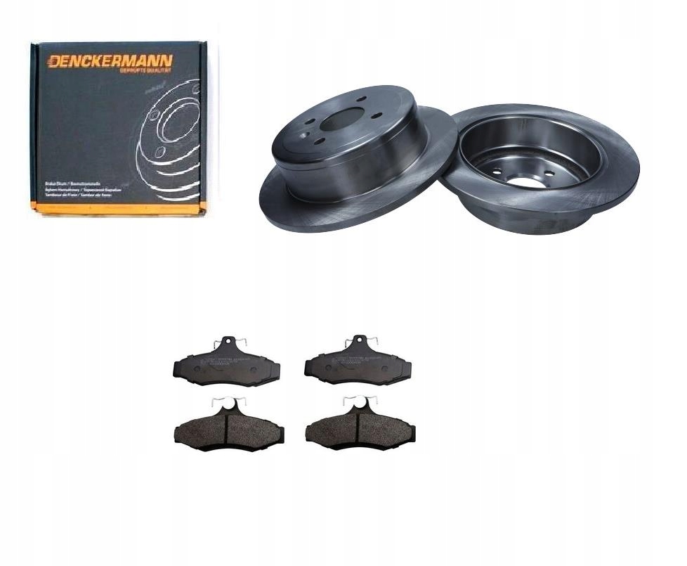 Kotouče Brzdové Destičky Daewoo Nubira I, II Zadní 258 mm