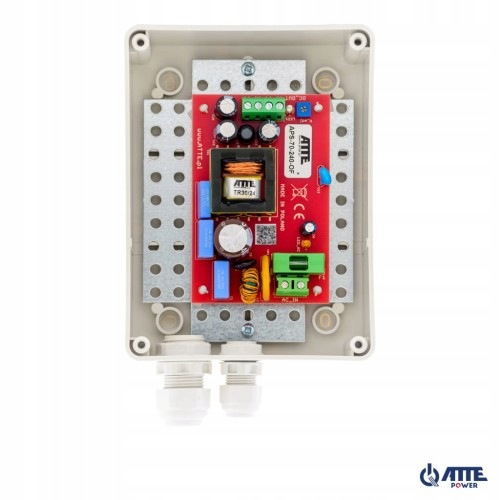 Sieťový Adaptér Smps 24V 3A 72W Atte APS-70-240-S1 Príslušenstvo
