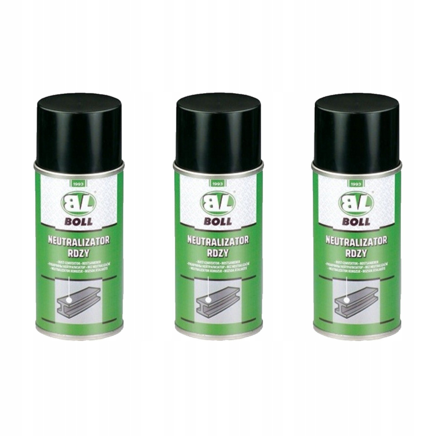 3x Boll Neutralizator Rdzy Spray 150ML