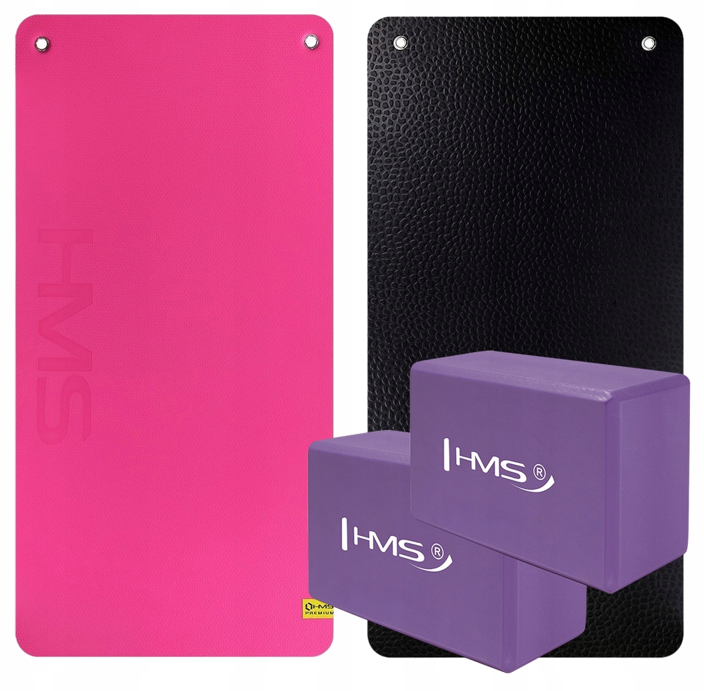 Hms Podložka Na Cvičení Fitness Klubová protiskluzová 2 kostky na jógu