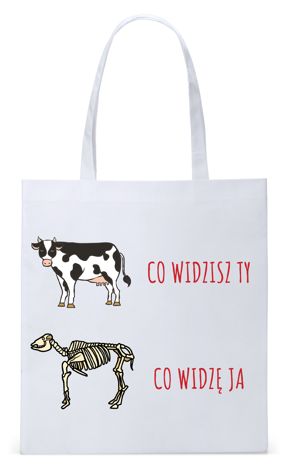 

Dla Weterynarza Na Prezent Torba Eco Biała Shopper