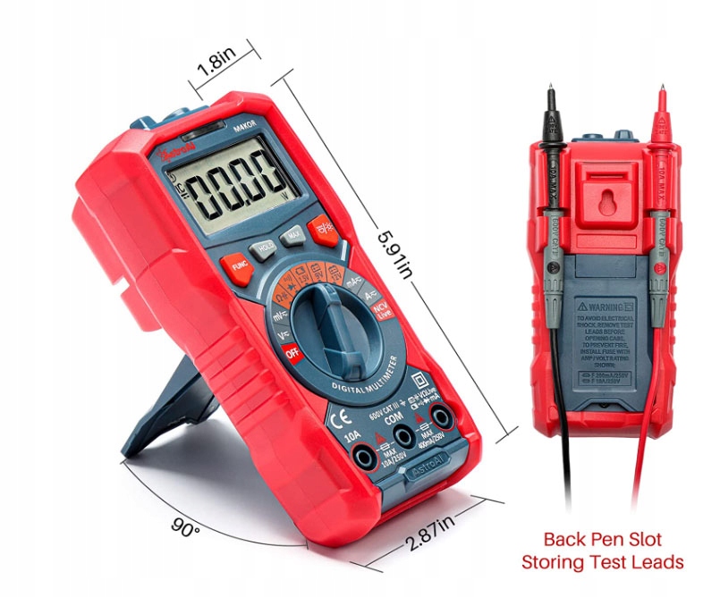 MULTIMETR CYFROWY ASTROAI TRMS 4000 M4K0R Model 4000 M4K0R