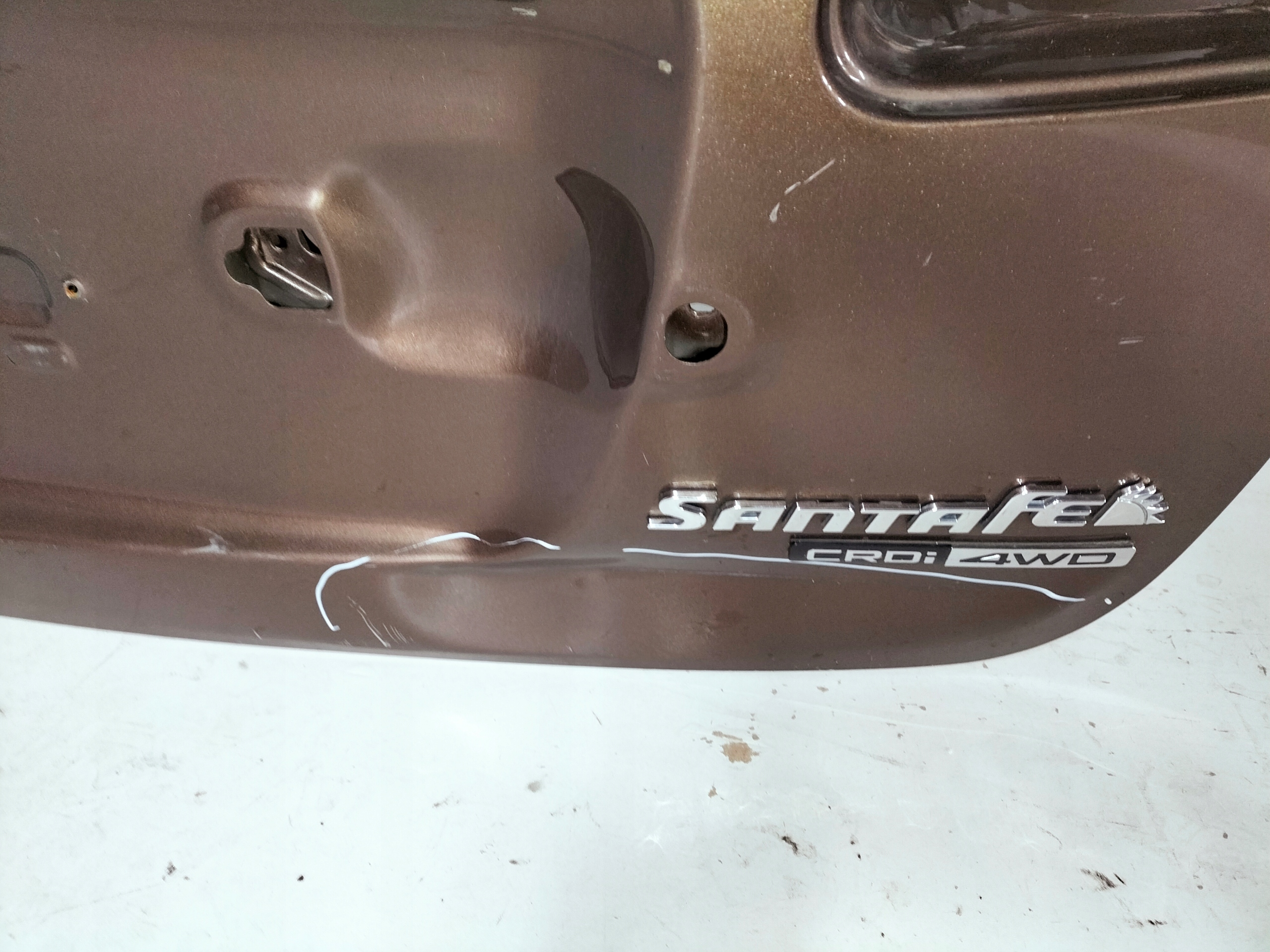 boot doors rear part HYUNDAI SANTA FE II LIFT 09-12