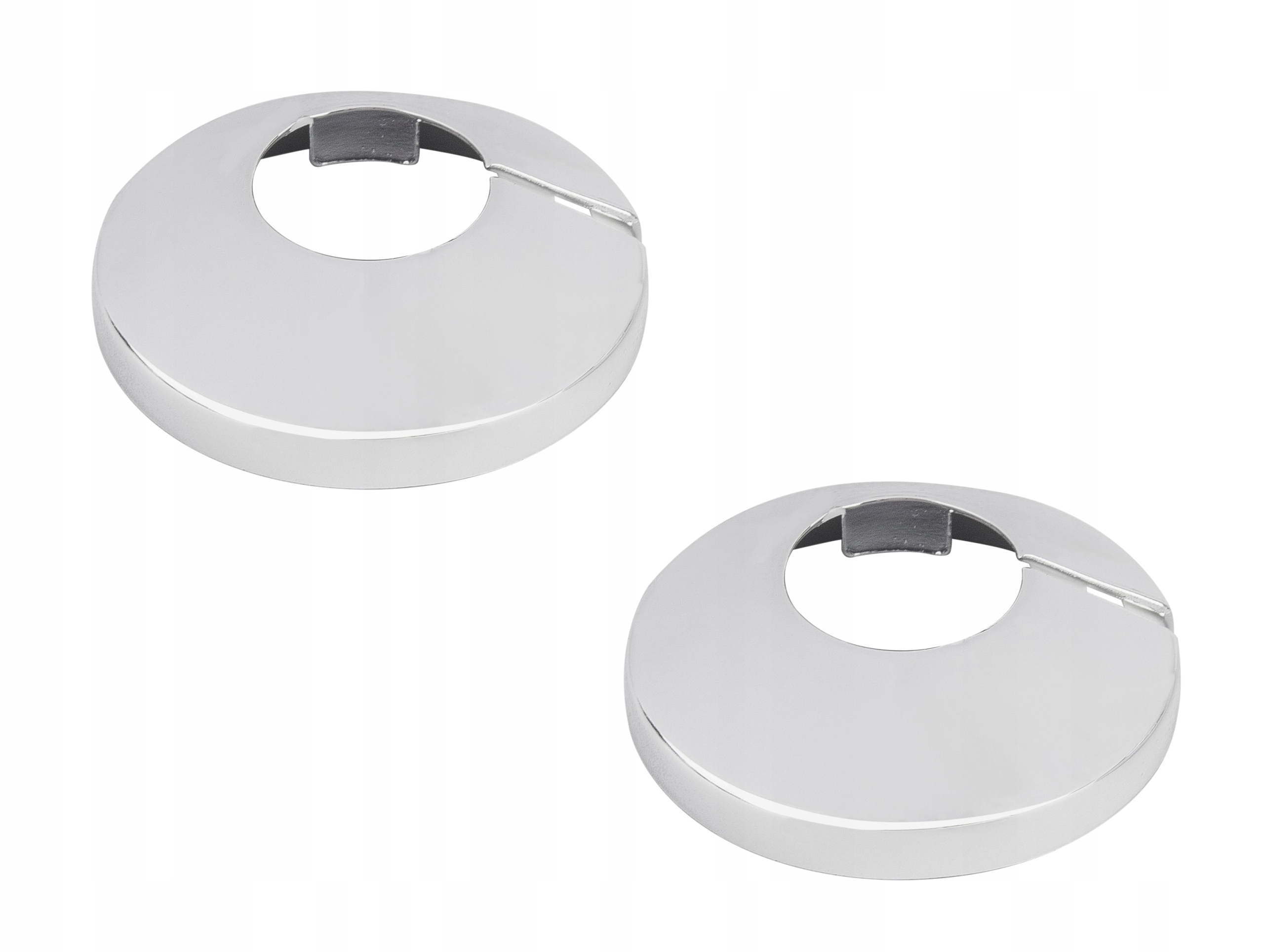 ROZETA ROZETKA MASKOWNICA PLASTIKOWA 28 2SZT CHROM