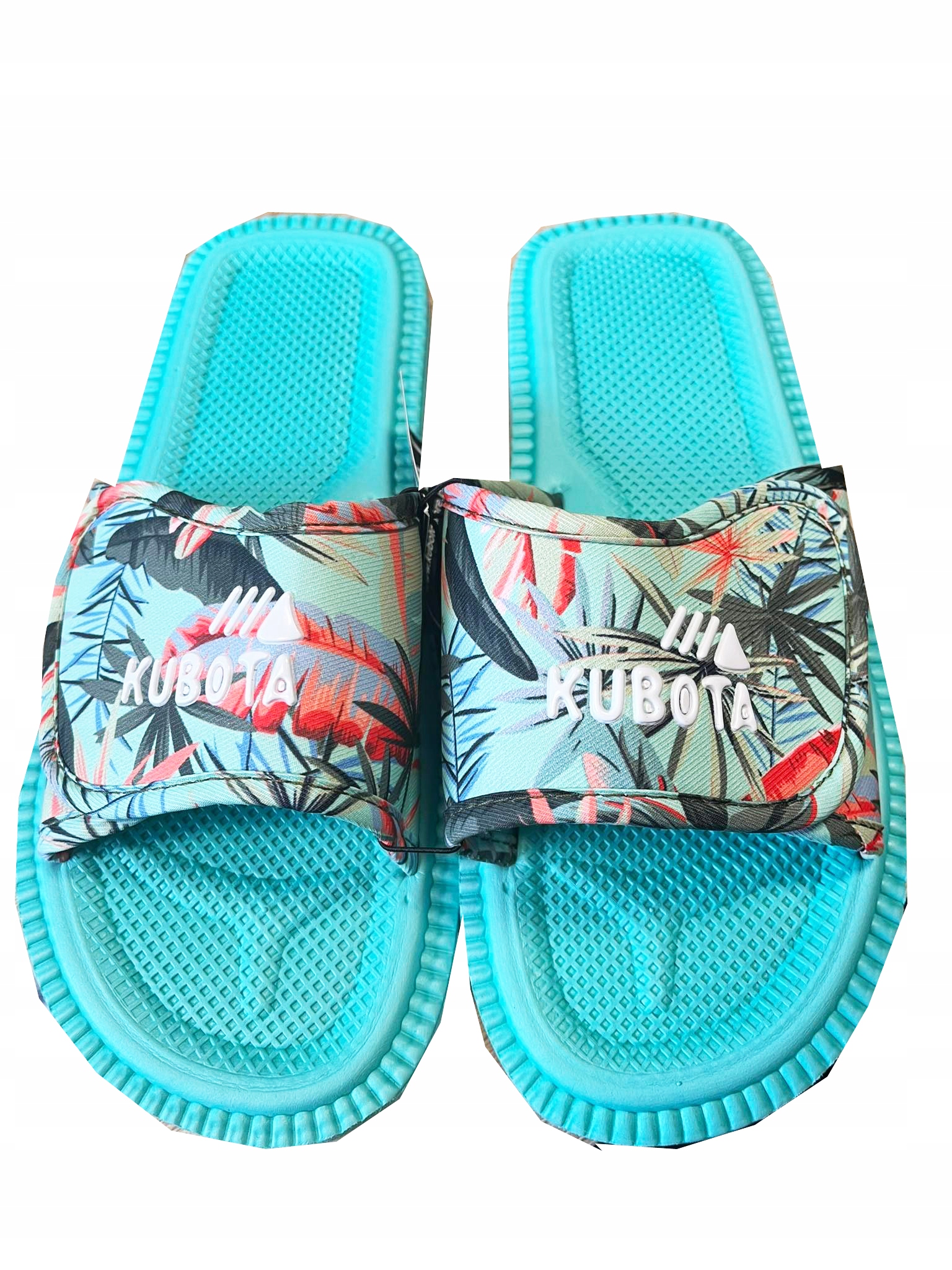 DAMSKIE KLAPKI KUBOTA RZEP hawajski Niebieskie 41