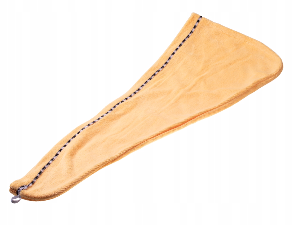 Superchłonny ręcznik do włosów turban z mikrofibry Kolor odcienie pomarańczowego