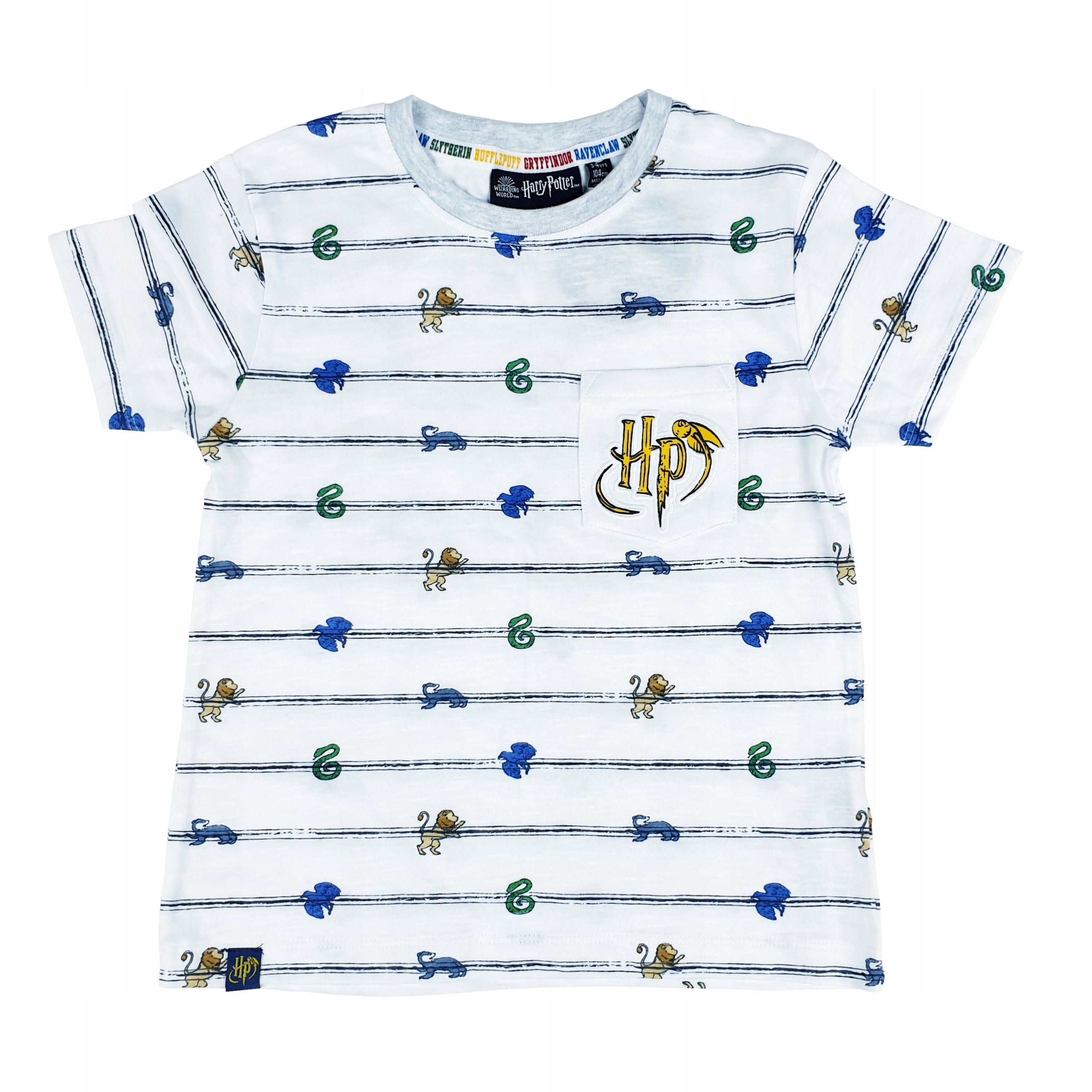 

Harry Potter Koszulka T-shirt 3-4 LATA104 CM White