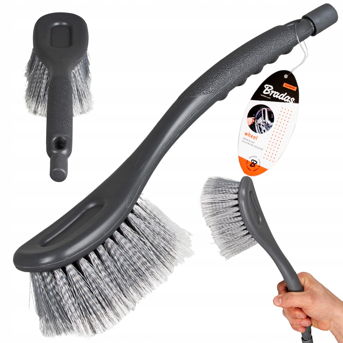 SZCZOTKA DO MYCIA SAMOCHODU FELG CZYSZCZENIA AUTA