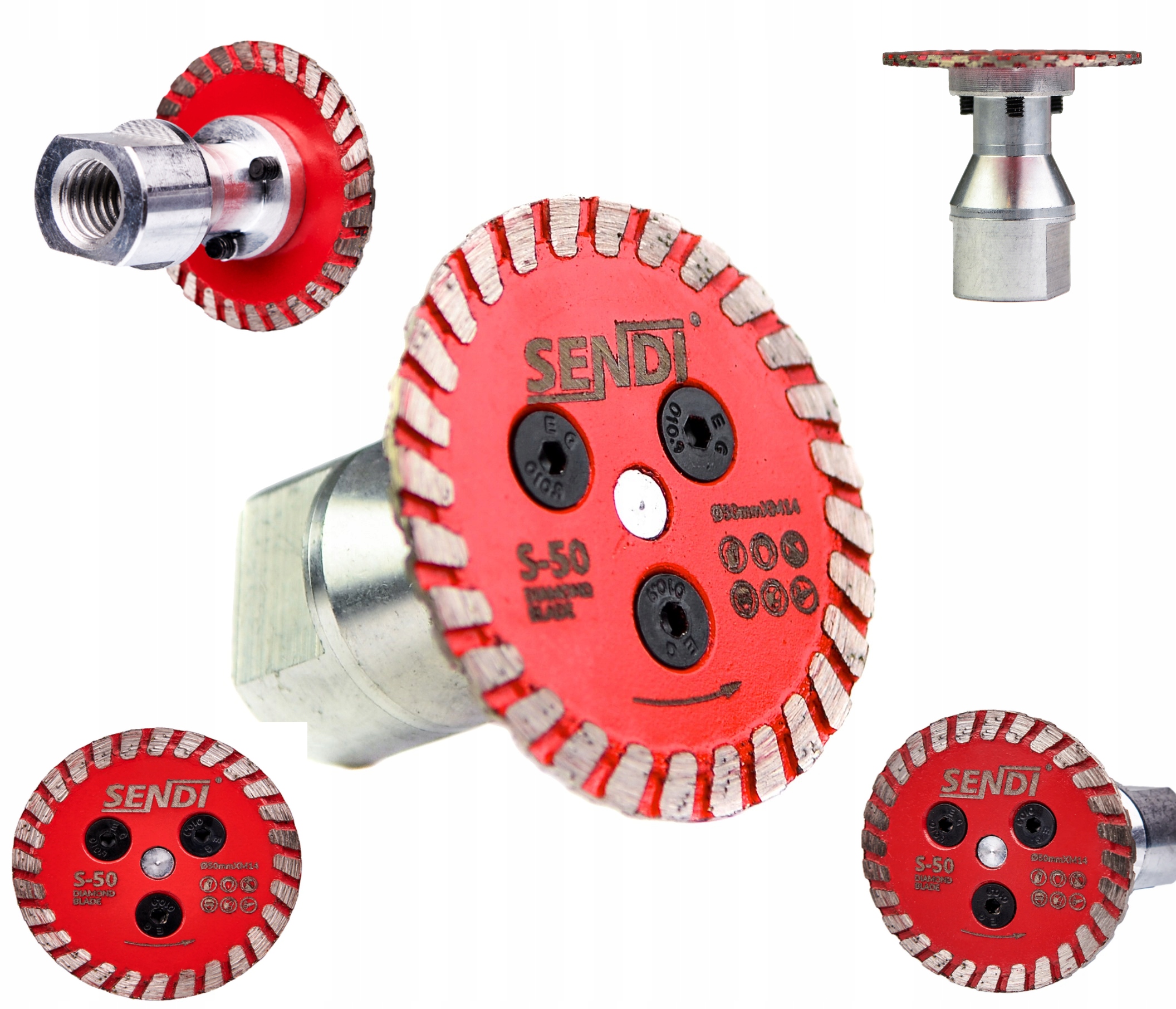 SENDI Tarcza do podcinania płytek S-50 SENDI 50mm x M14