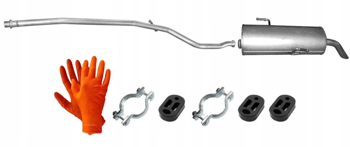 Peugeot 206+ 1.1i 44kW 1.4i 55kW (2009-2013) Hatchback Trubka Tlumič