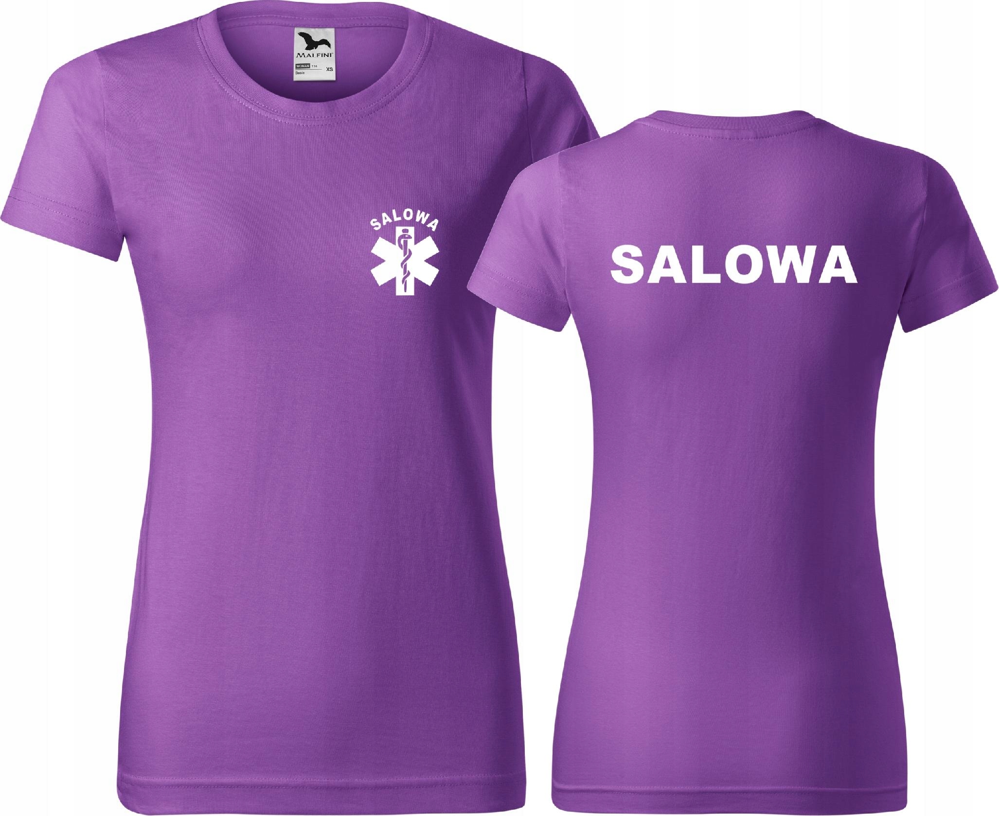

Damska koszulka medyczna t-shirt nadruk Salowa L