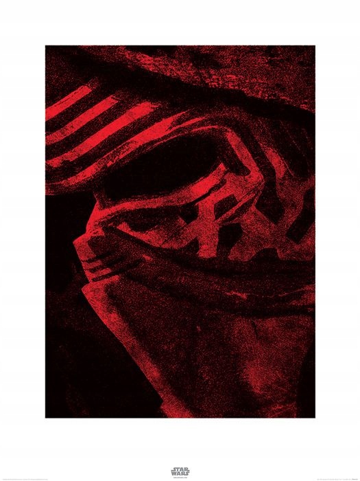 Star Wars Kylo Ren Maska reprodukcja 60x80 cm