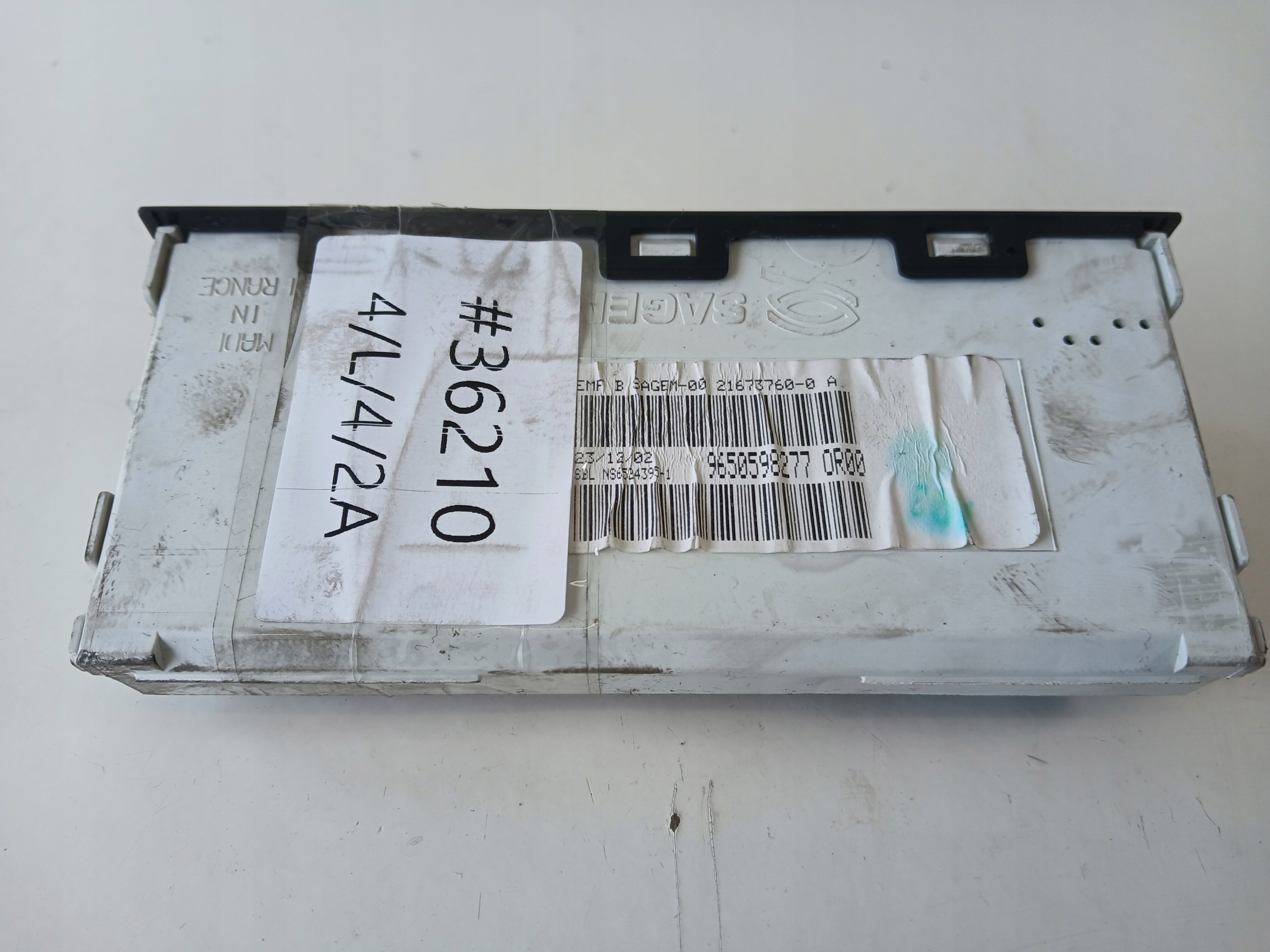 CITROEN C5 and MONITOR display clock 9650598277