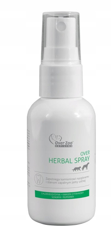 

Over Vetline Herbal Spray 50 ml pielęgnacja zębów