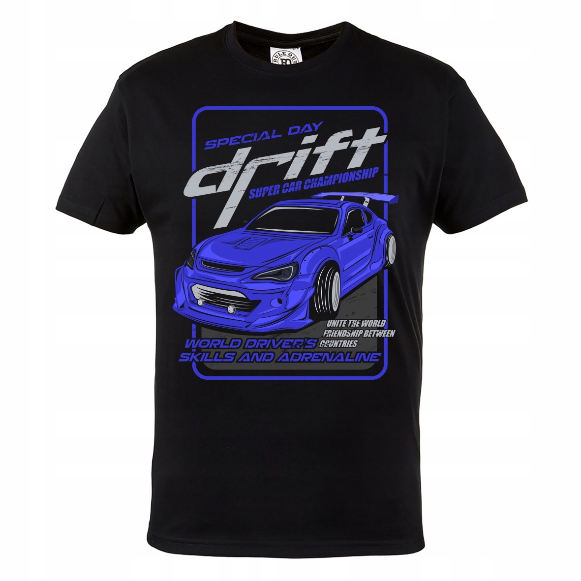 

Koszulka Motoryzacyjna Wyścigi Uliczne Drifting