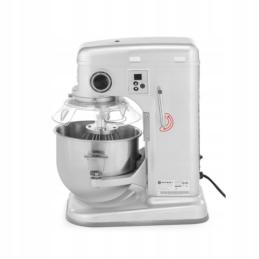 ПЛАНЕТАРНЫЙ МИКСЕР МЕНСТРУАЛЬНЫЙ 7 Л HENDI 222829