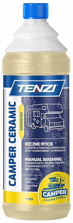 Tenzi Camper Ceramic Shampoo Ochrona Lakieru Kempingu Kampera 1L