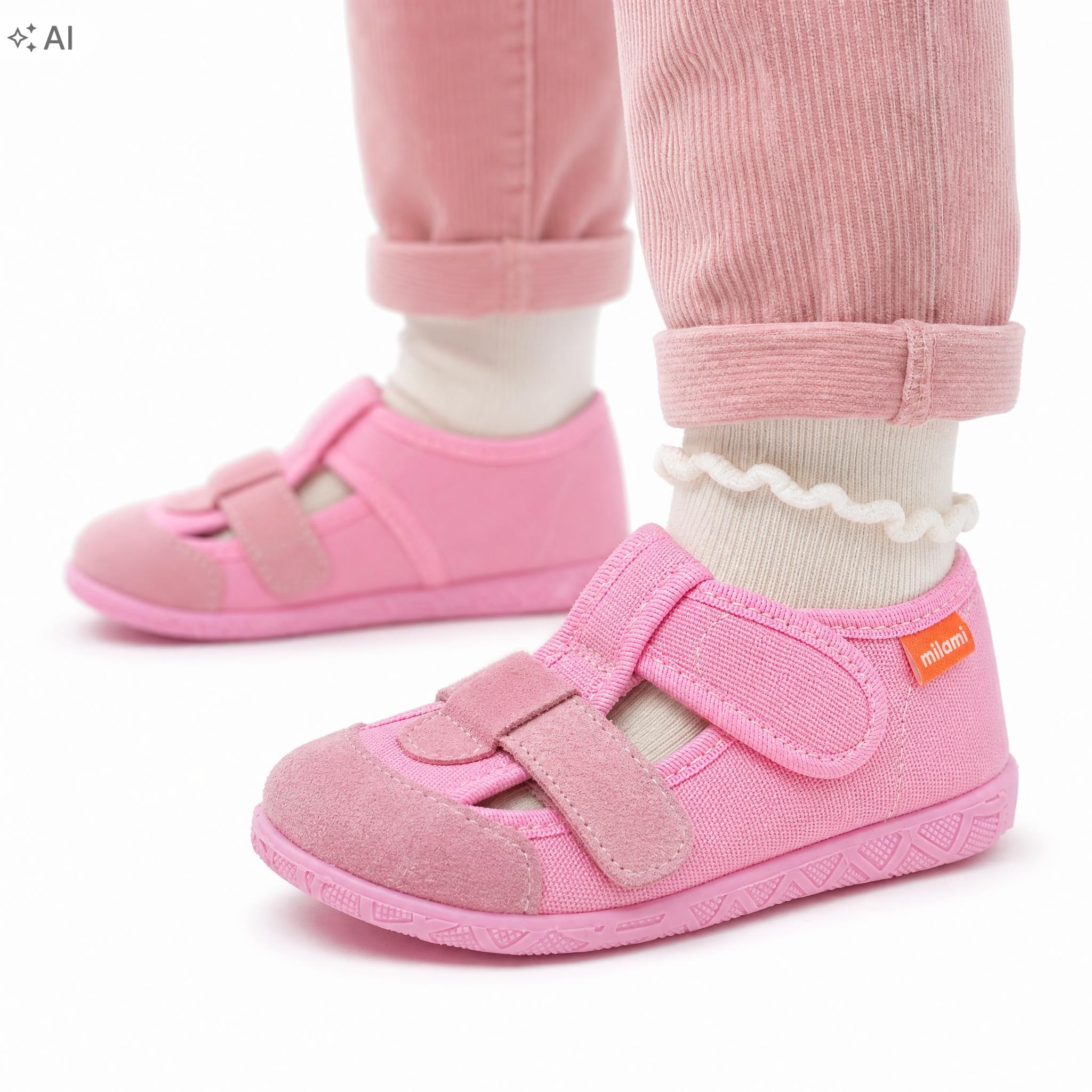 Kapcie, buty dziecięce Milami 118-10-PINK