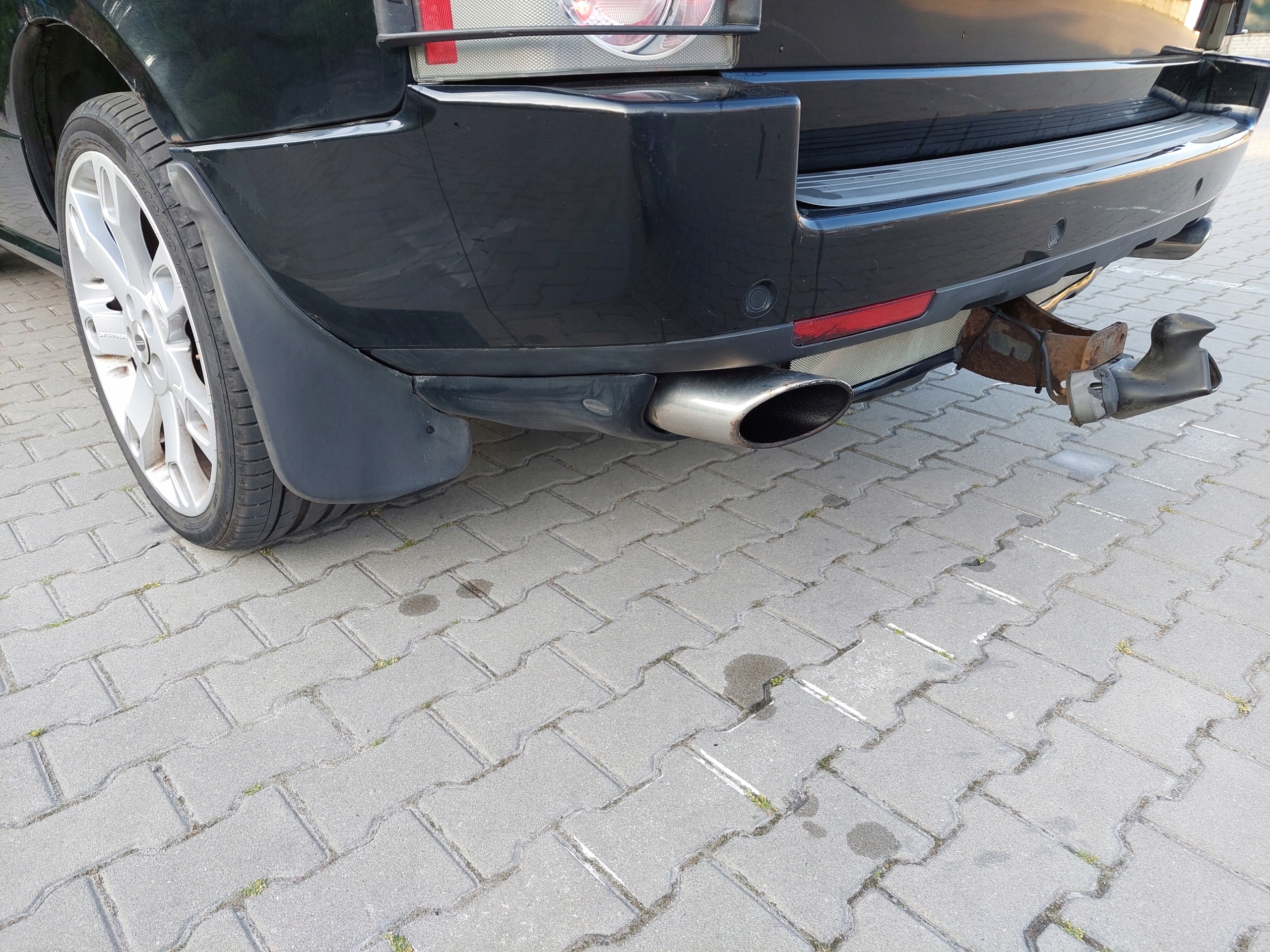 muffler, exhaust OVERFINCH 4.2 RANGE ROVER III L322