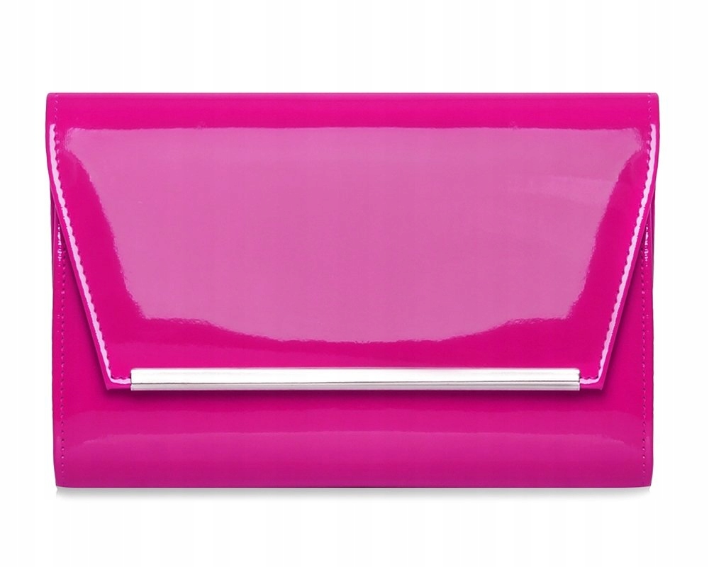 FUKSJA KOPERTÓWKA TOREBKA WIZYTOWA M10 LAKIER EAN (GTIN) 5907582615859