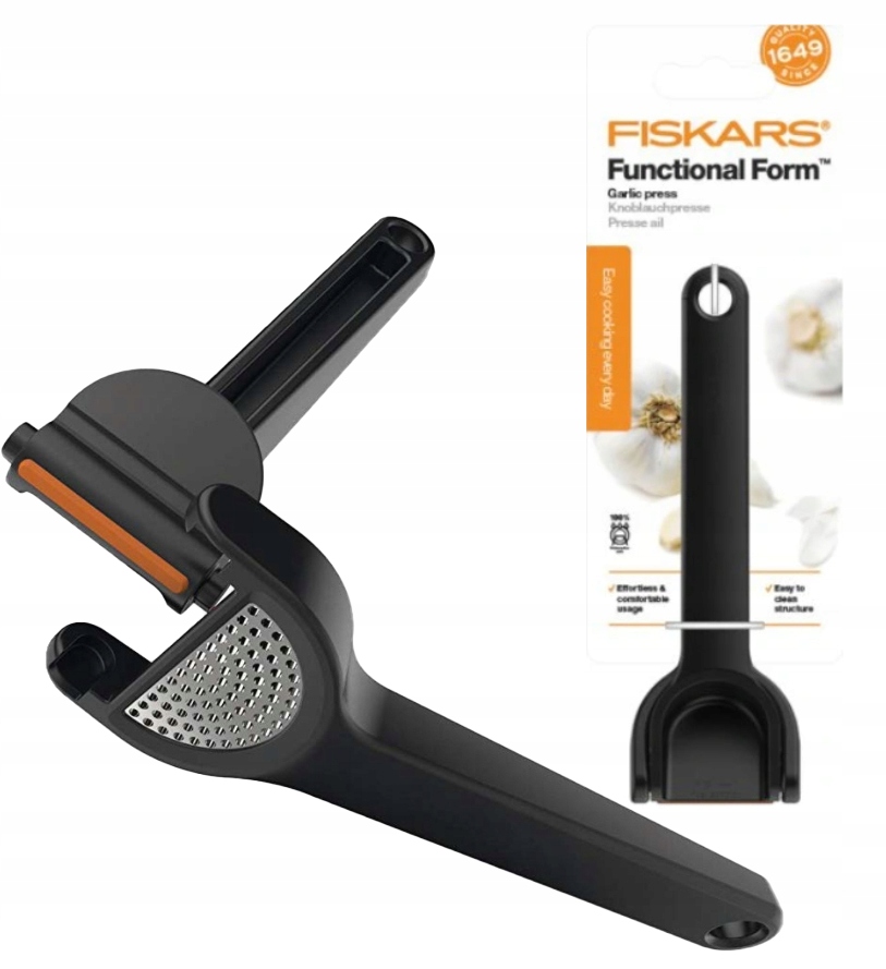 

Wyciskacz do czosnku praska skrobak 2w1 Fiskars
