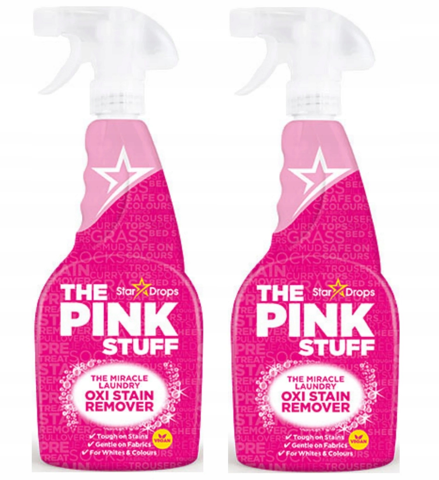 

2x Odplamiacz sprayu The Pink Stuff Drops 500ml