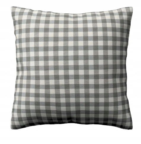 Komplet Pościel KRATKA IKEA SZARA 100x140CM Materiał bawełna