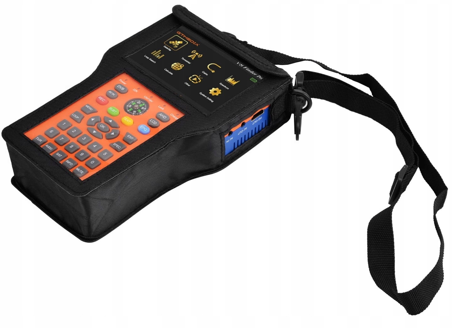 Miernik Sygnału Pomiar Anten Combo TV Naziemna DVB-T2 Satelita DVB-S2 DVB-C Model FreeSAT V8 PRO