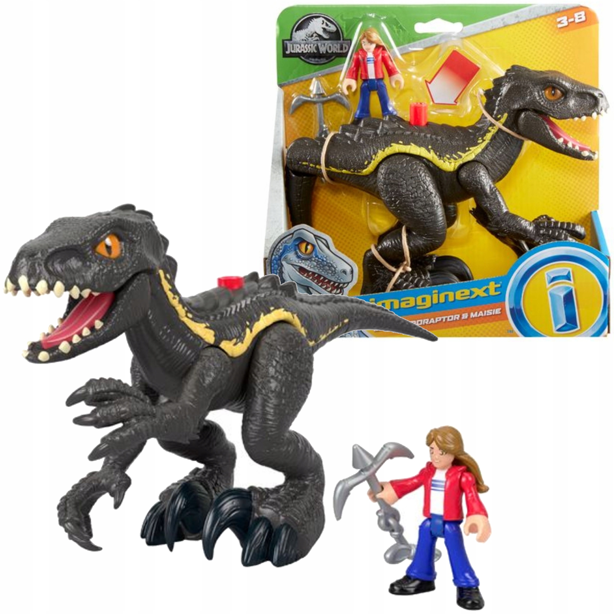 

Park Jurajski Figurki Dinozaur Indoraptor I Maise