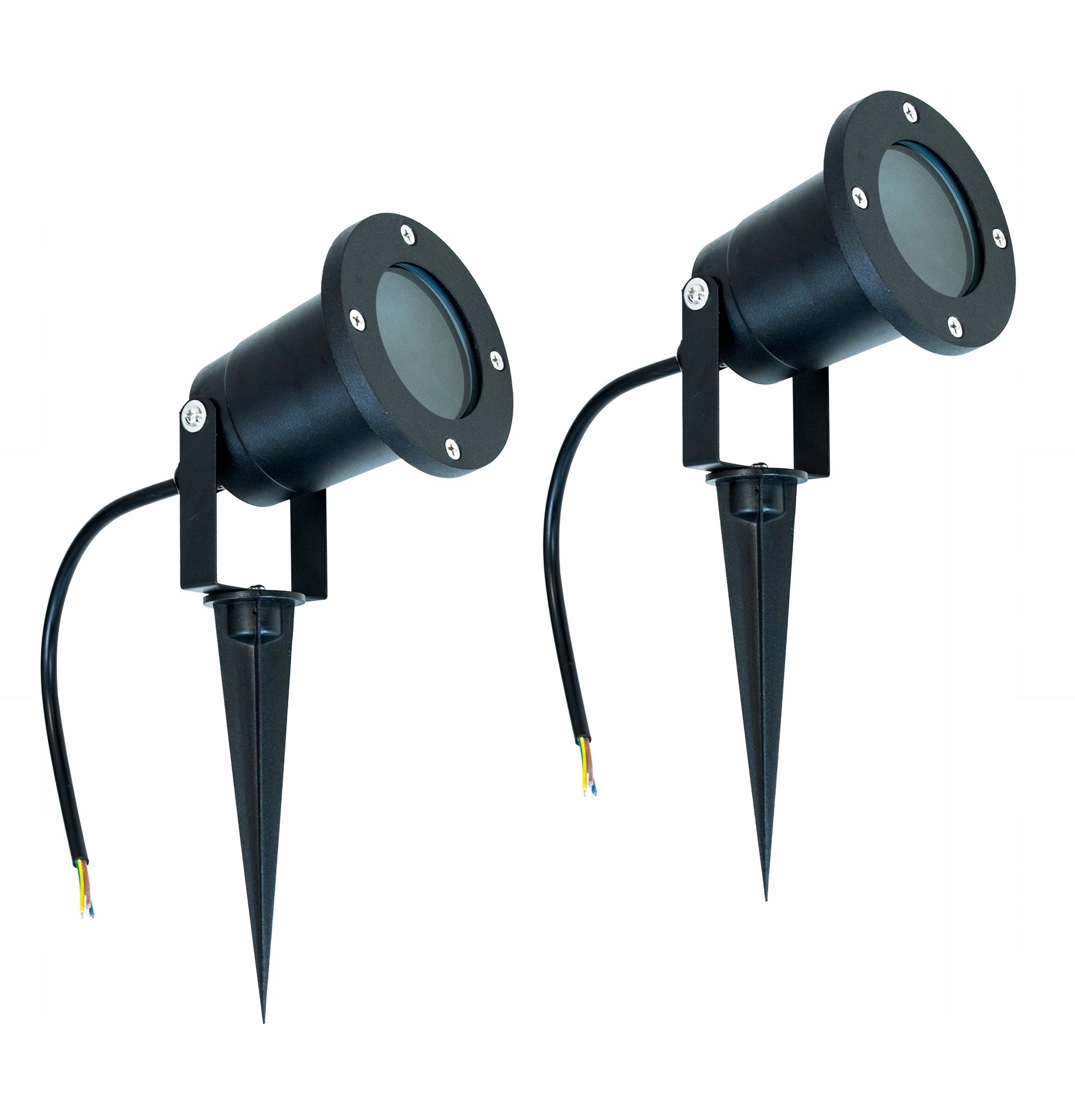 

2x Lampa ogrodowa Led GU10 IP65 Szczelna przewód
