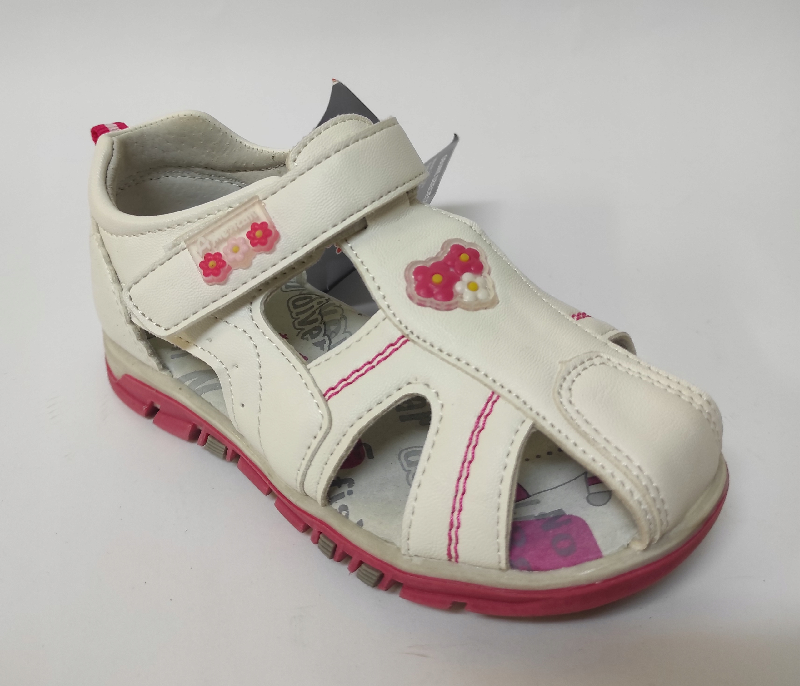 

Obuwie Sandały Biały Buty American roz. 26