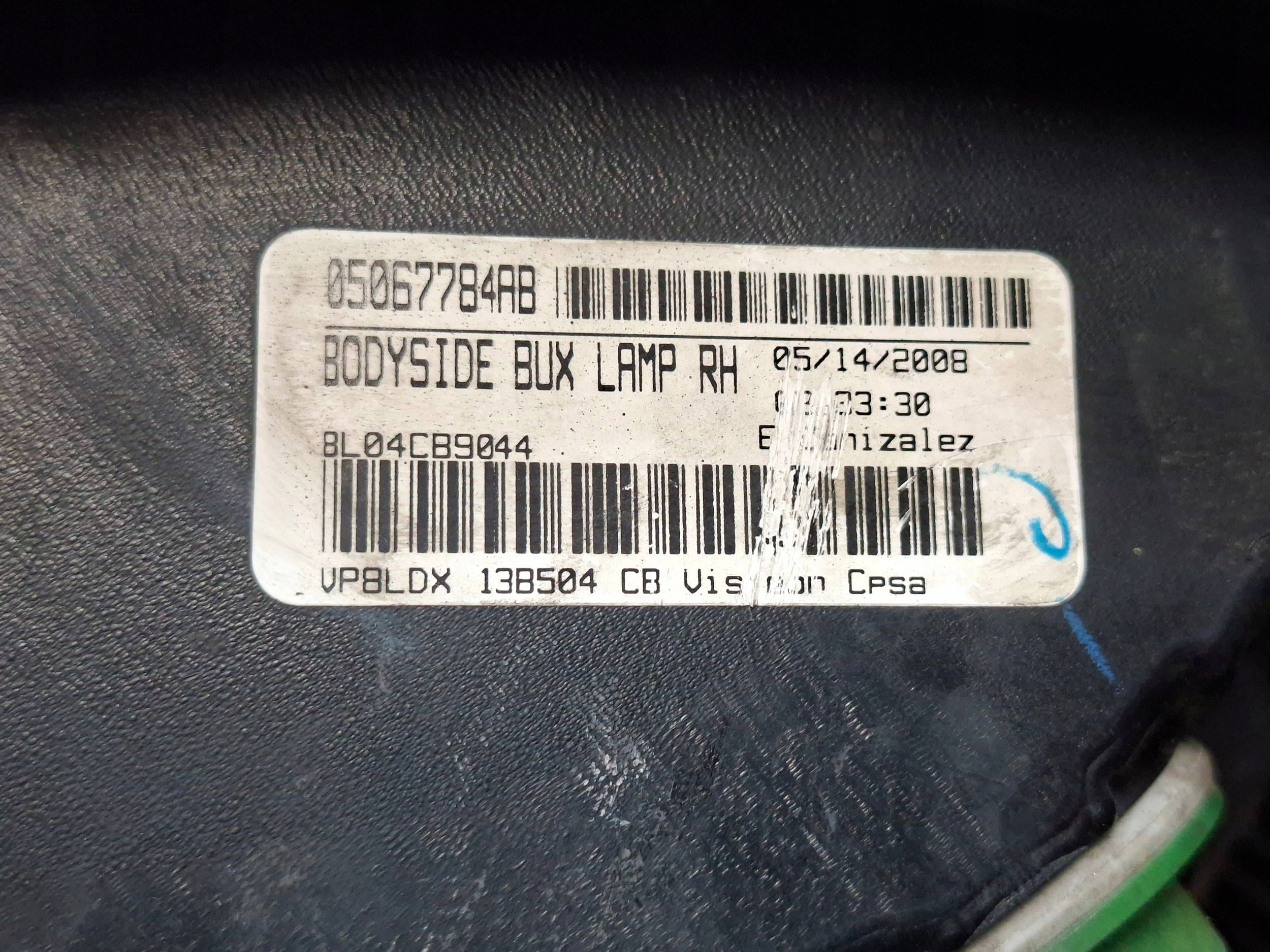 light rear part right DODGE JOURNEY 07-11 EU 05067784AB