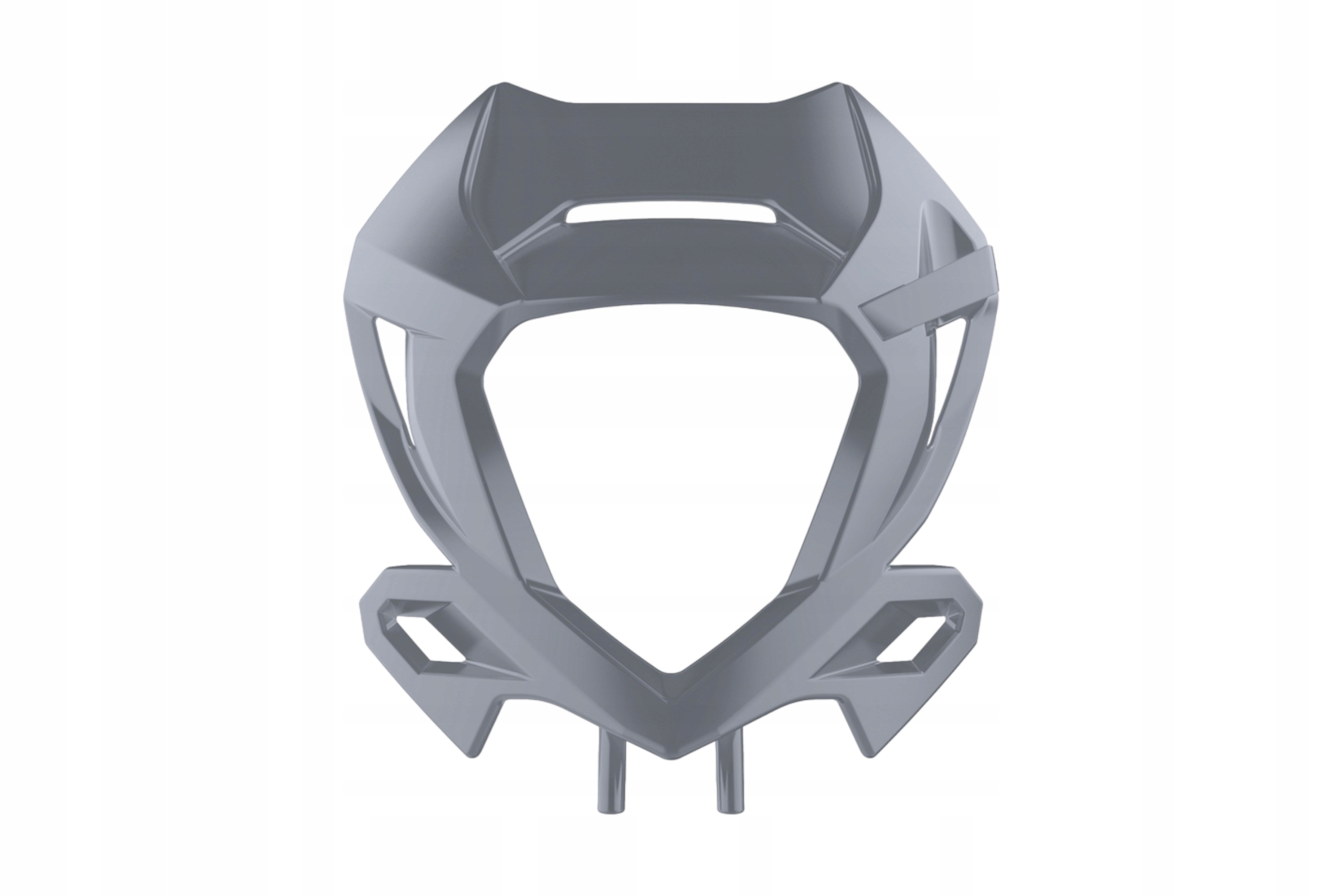 Kryt přední lampy Polisport šedý