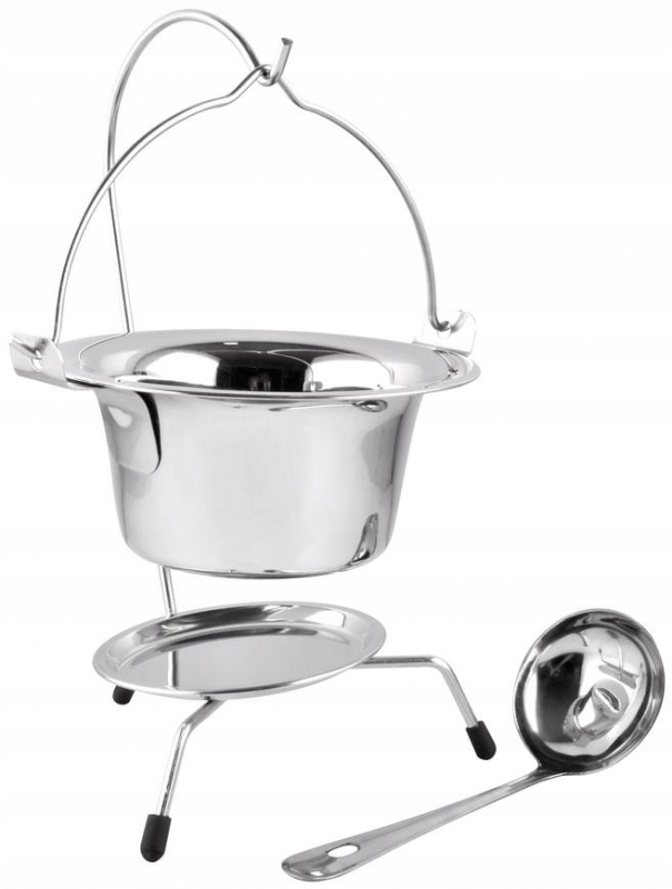 KOCIOŁEK WISZĄCY ZESTAW DO SERWOWANIA 800 ml Rodzaj wiszący