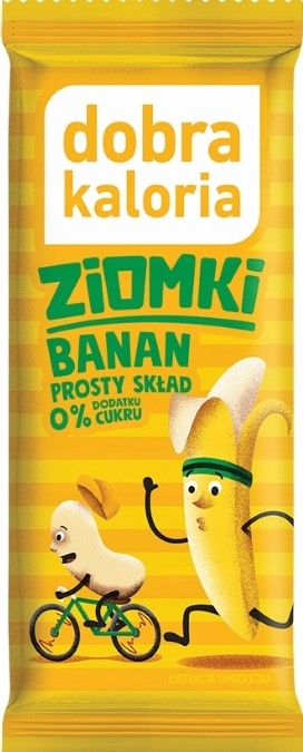 DOBRA KALORIA BATON ZIOMKI Banan Nerkowce 0% CUKRU