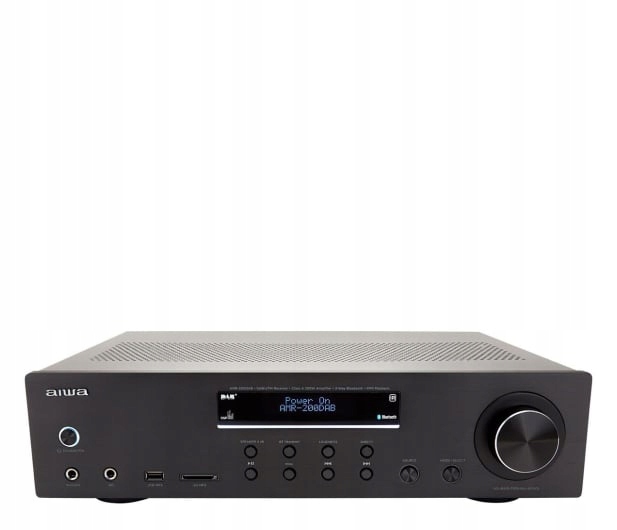 Aiwa AMR-200DAB/BK 2-kanałowy Bluetooth Czarny