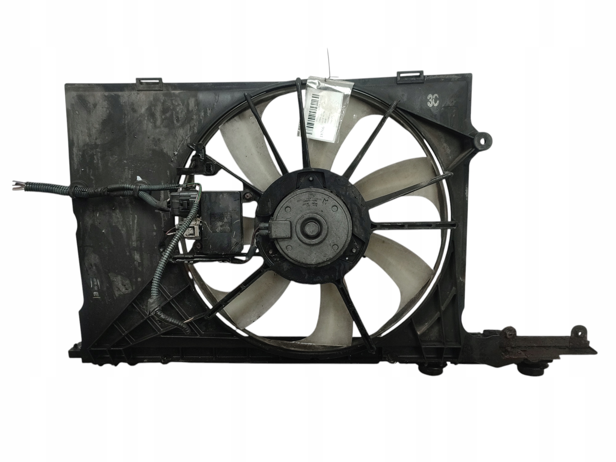 ventilátor obal chladiče TOYOTA AURIS a E15 (2006-2009) 1.4 D4D 90KM