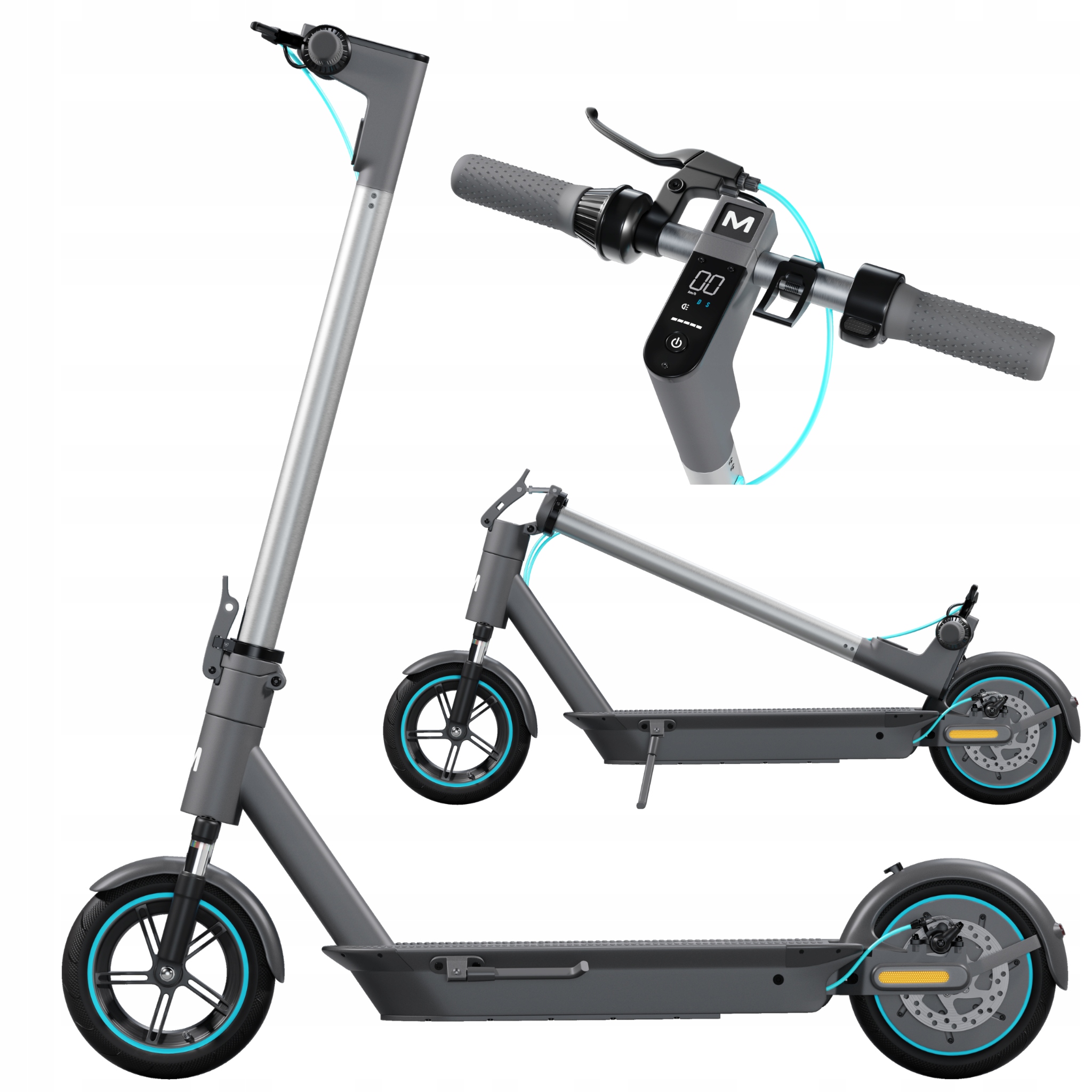 Msp-e – skládací elektrické vozidlo 10 palců, 35 km/h, dosah 60 km 800 W
