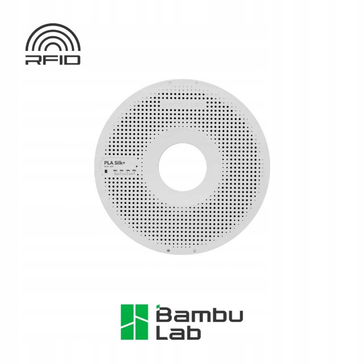 Filament Bambu Lab PLA Silk+ 1,75mm 1kg - z wielorazową szpulą - Purple