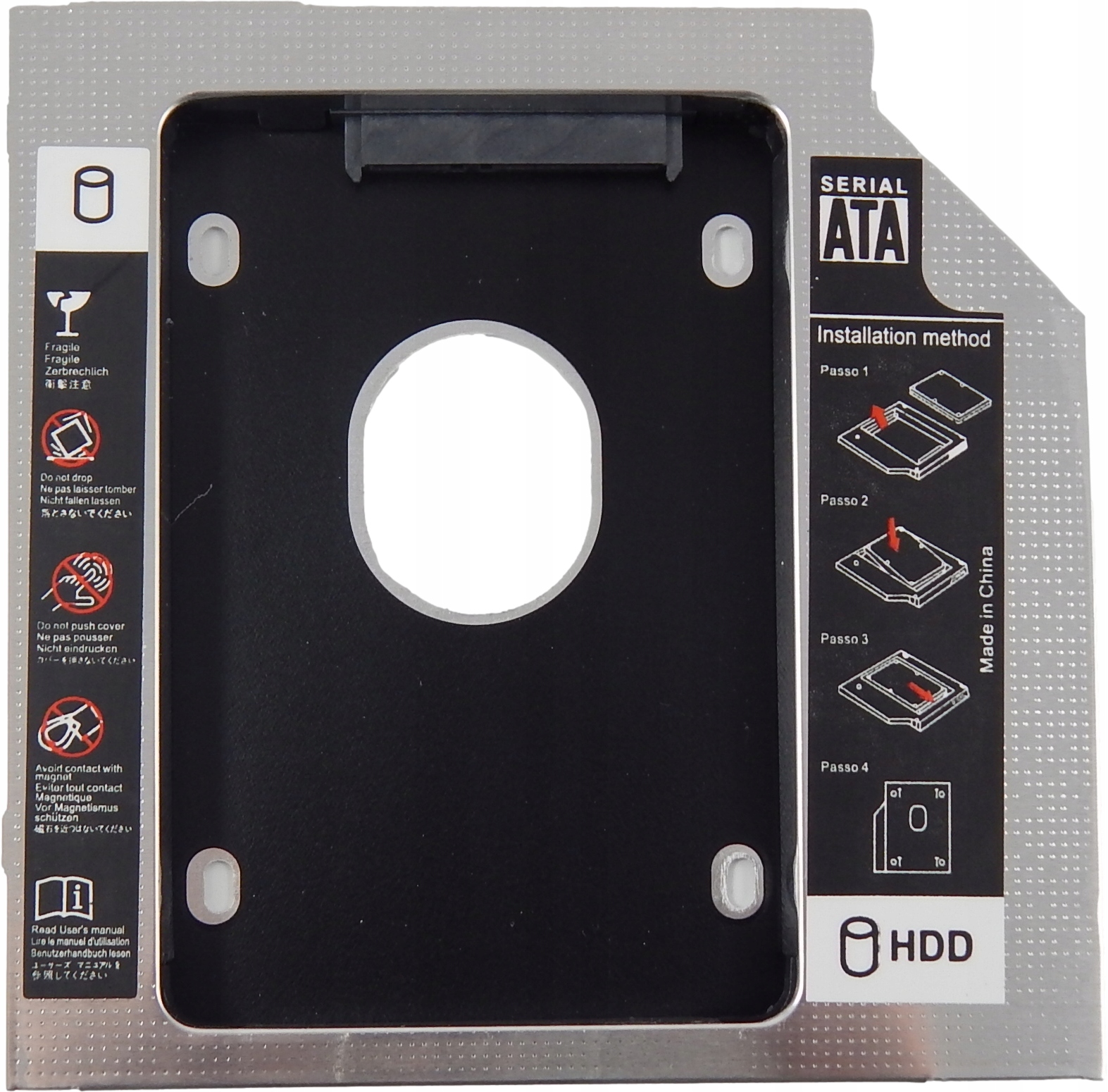 

Kieszeń na drugi dysk ramka 2,5 Hdd Ssd Sata 9,5