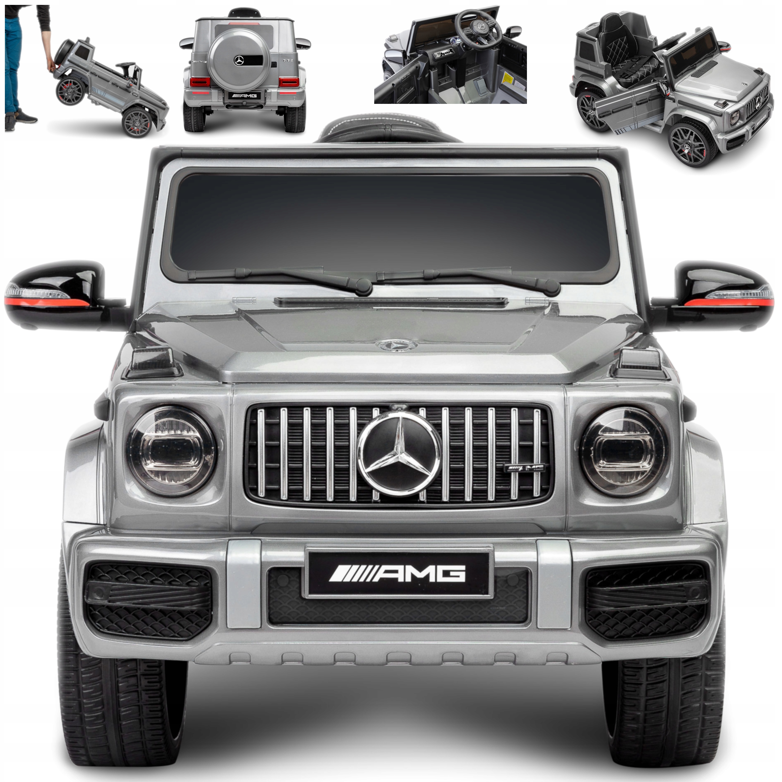 

Auto Na Akumulator Mercedes Pilot Skóra Eva Led