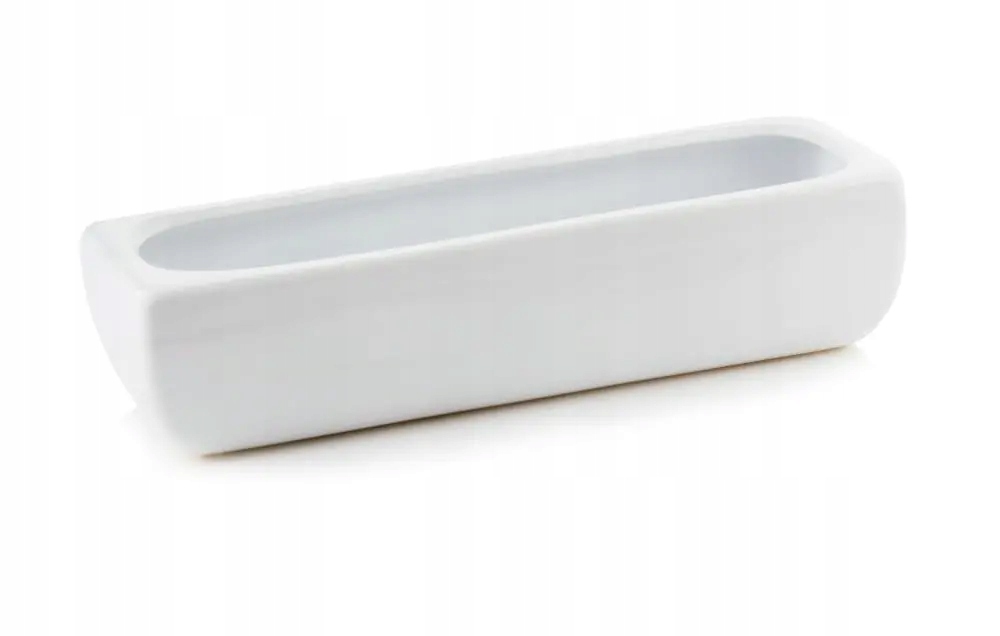 

Nowoczesna Biała Osłonka Podłużna Rynna 32x12x7 cm